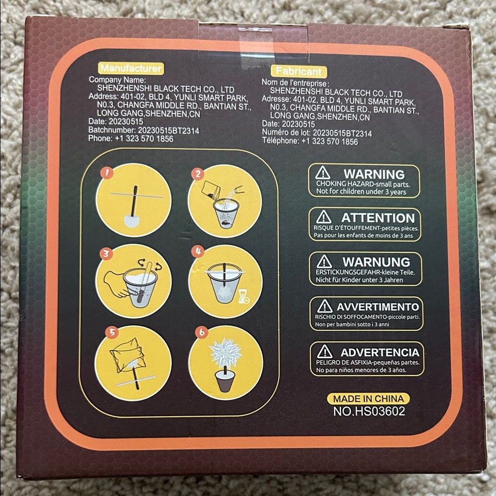 Crystal Flower Science Kit - Picture 2 of 5